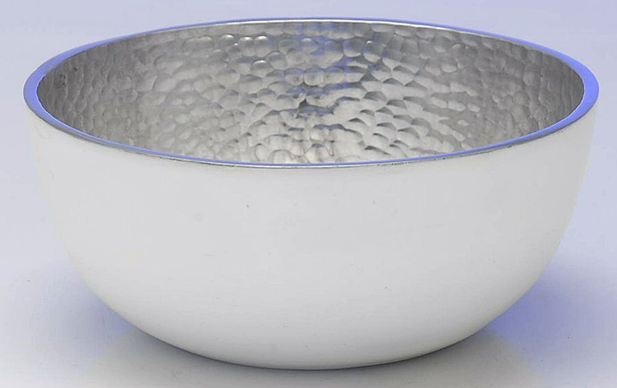 Hammered (Aluminum, Hollowware) Dip Bowl for Chip & Dip Set by Towle Silver-1