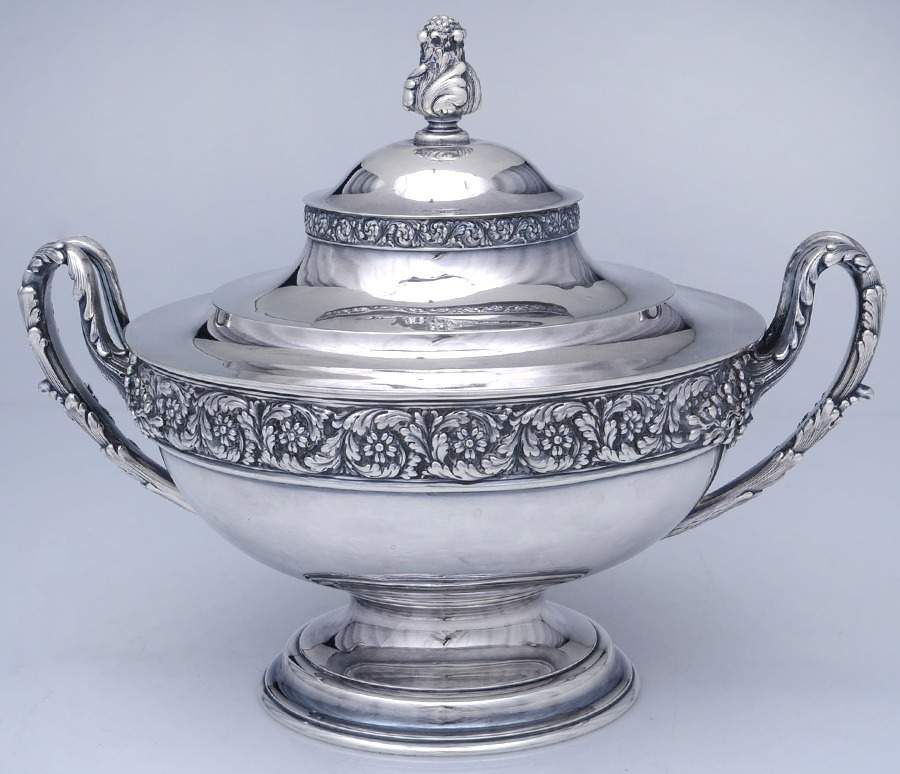 5362 (Sterling, Hollowware) Tureen & Lid by Tiffany & CO SILVER-1