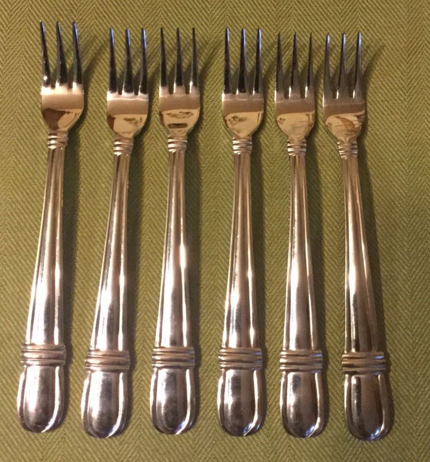Ariel-Frosted (Stainless) Cocktail/Seafood Fork by Towle Silver-1