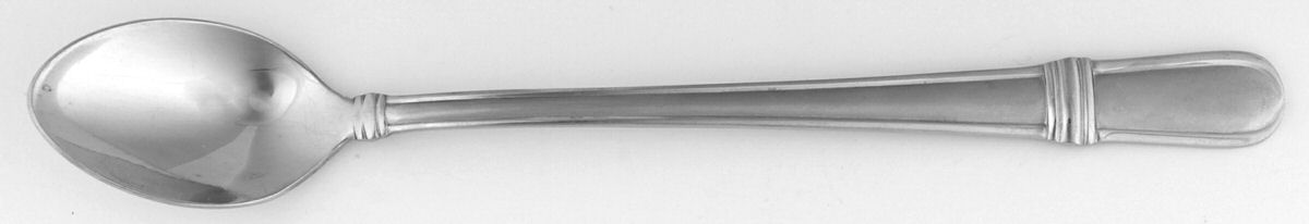 Ariel-Frosted (Stainless) Iced Tea Spoon by Towle Silver-1