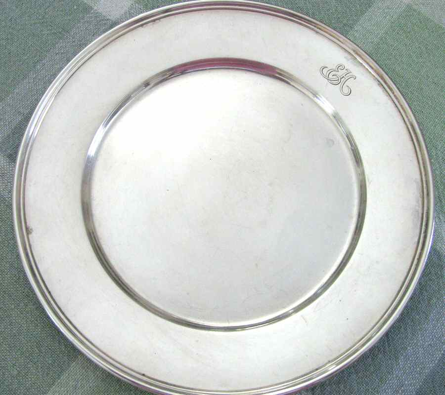 20181 (Sterling, Hollowware) Bread Plate by Tiffany & CO SILVER-1