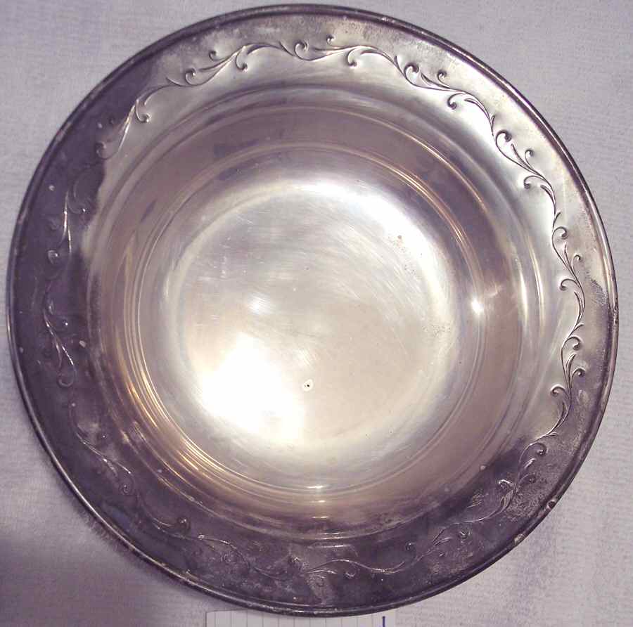 Awakening (Sterling, 1958, Hollowware) 9" Round Vegetable Bowl by Towle Silver-1
