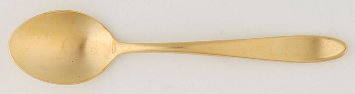 Gold Mark VII (Gold Electroplate) Teaspoon by Towle Silver-1