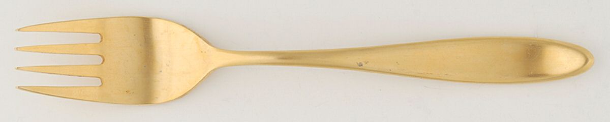 Gold Mark VII (Gold Electroplate) Fork by Towle Silver-1