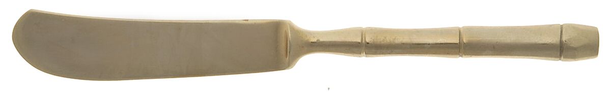 TBM1 (Bronzeware) Flat Handle Butter Spreader by Thai Bronzewares Mfr-1