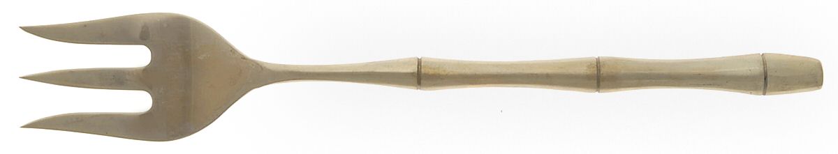 TBM1 (Bronzeware) Solid Salad Serving Fork by Thai Bronzewares Mfr-1