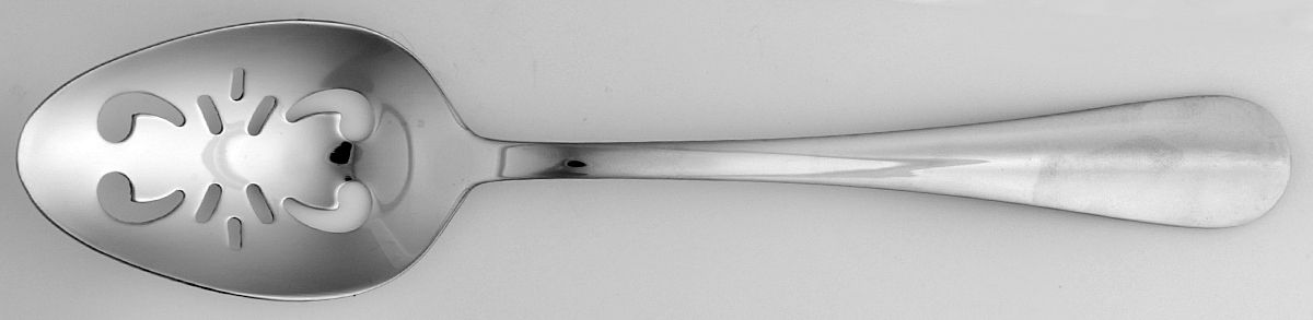 Hartford (Stainless) Pierced Tablespoon (Serving Spoon) by Towle Silver-1