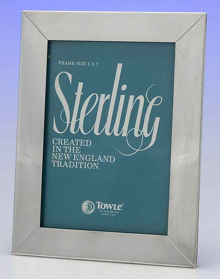 204 (Sterling, Hollowware) 5" X 7" Picture Frame by Towle Silver-1