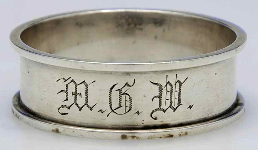 8802 (Sterling, Hollowware) Napkin Ring by Towle Silver-1