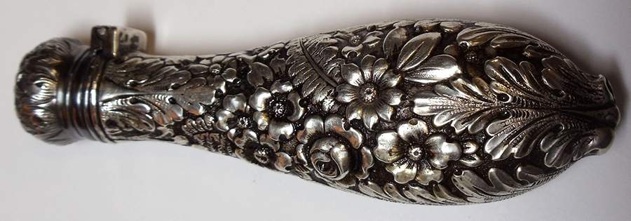 Repousse (Sterling, Hollowware) 4" Perfume Vial by Tiffany & CO SILVER-1