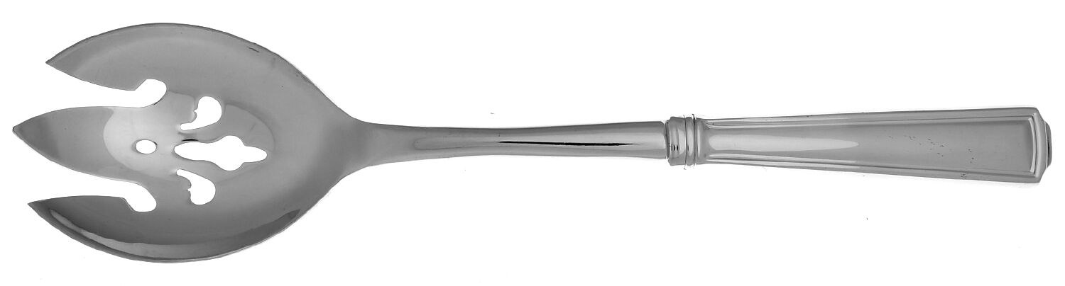 Hampstead (Stainless) Salad Serving Fork with Stainless Prongs HC by Towle Silver-1