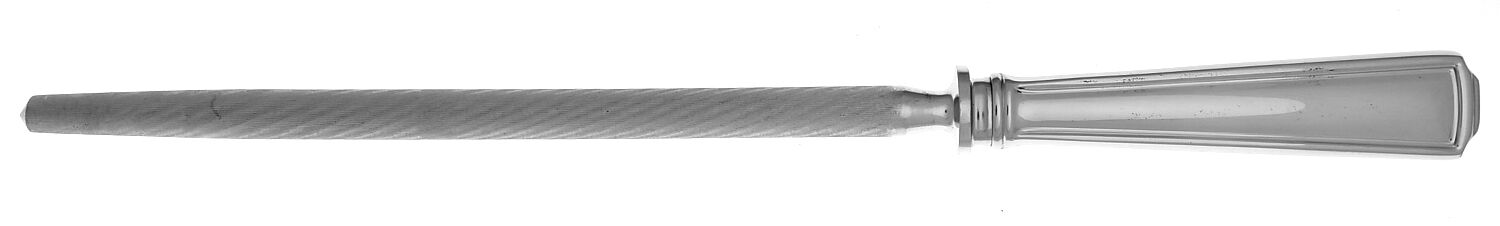 Hampstead (Stainless) Sharpener Knife with Steel Rod HC by Towle Silver-1