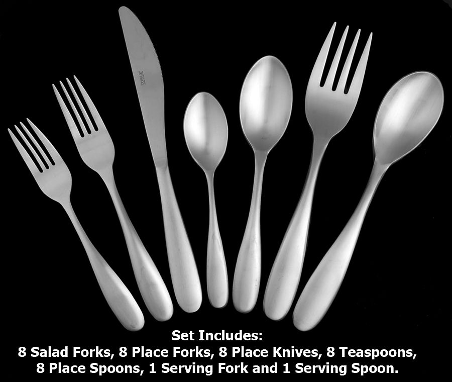 Alpine (Stainless) 42 Piece Set by Towle Silver-1