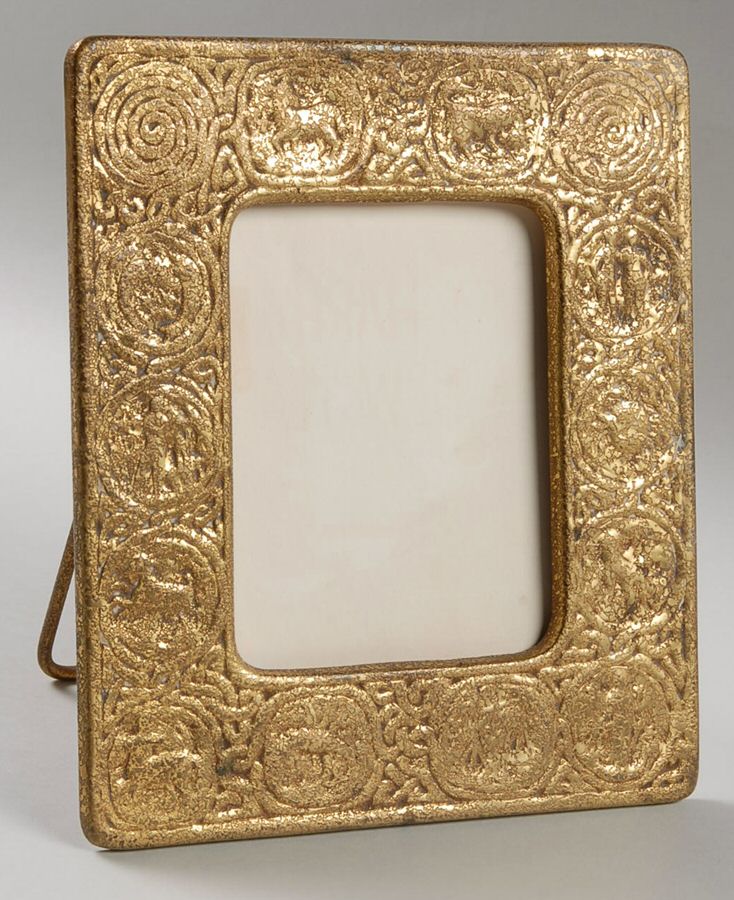Zodiac (Brass, Hollowware) Frame-Holds 4" X 5" by Tiffany & CO SILVER-1