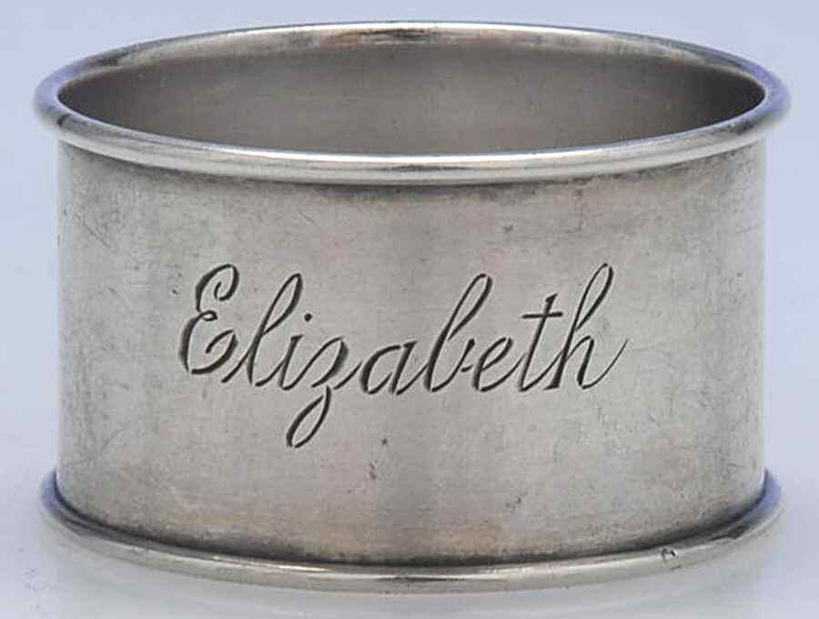 8640 (Sterling, Hollowware) Napkin Ring by Towle Silver-1
