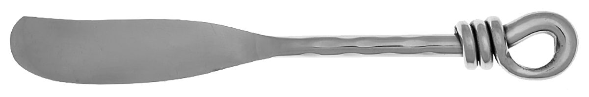 Taos Twist (Stainless) Flat Handle Master Butter Knife by Taos Twist-1