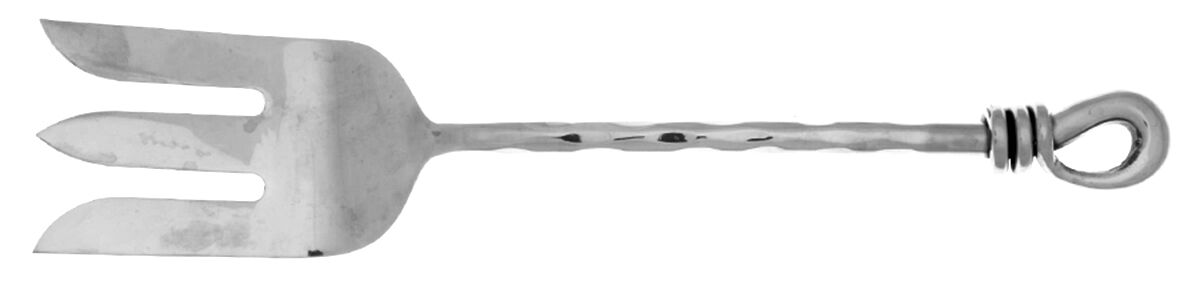 Taos Twist (Stainless) Solid Serving Fork by Taos Twist-1