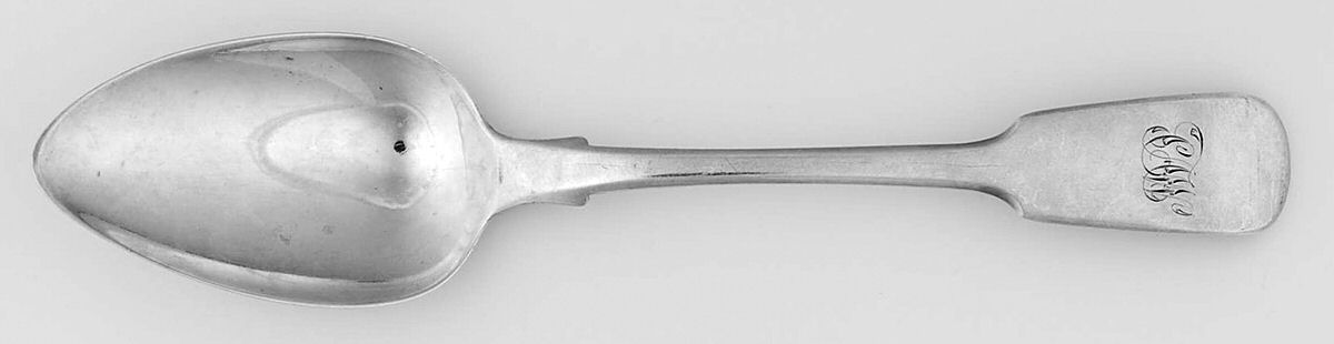 T4D1 (Sterling) Spoon-Dessert/Oval Soup by Thomas Daniel-1