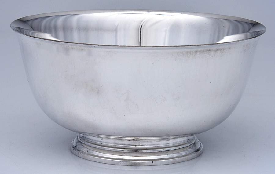 Paul Revere Bowls (Sterling, Hollowware) 7" Paul Revere Bowl by Tiffany & CO SILVER-1
