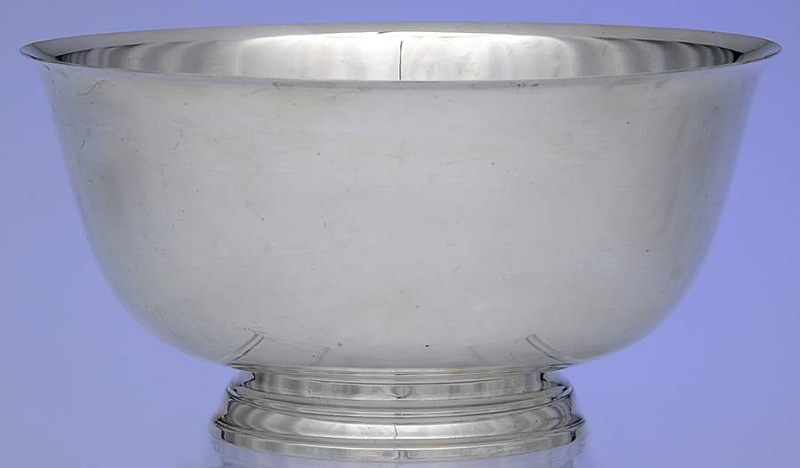 Paul Revere Bowls (Sterling, Hollowware) 8" Paul Revere Bowl by Tiffany & CO SILVER-1