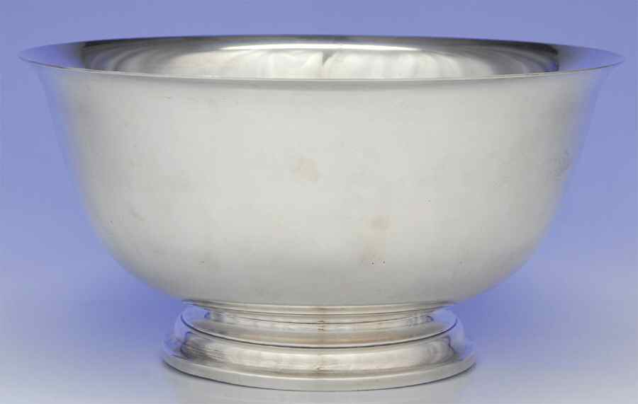 Paul Revere Bowls (Sterling, Hollowware) 11" Paul Revere Bowl by Tiffany & CO SILVER-1