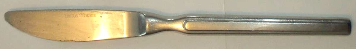 T5C1 (Stainless) Modern Solid Knife by Table Charm-1
