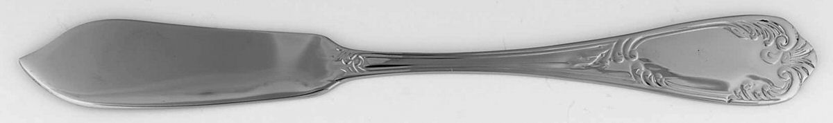 Grand Hotel (Stainless) Flat Handle Master Butter Knife by Towle Silver-1