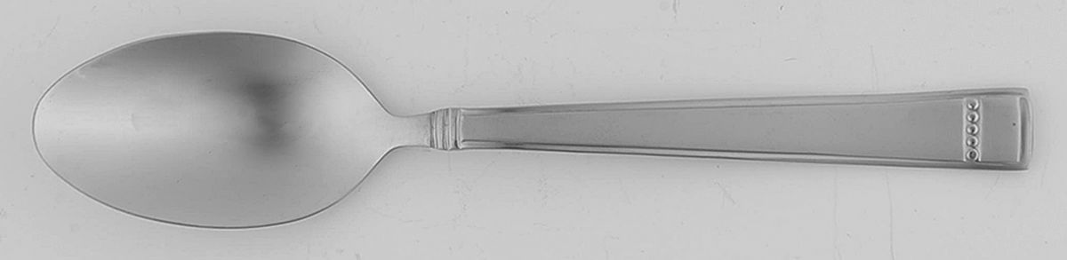 Leah Frost (Stainless) Place/Oval Soup Spoon by Towle Silver-1