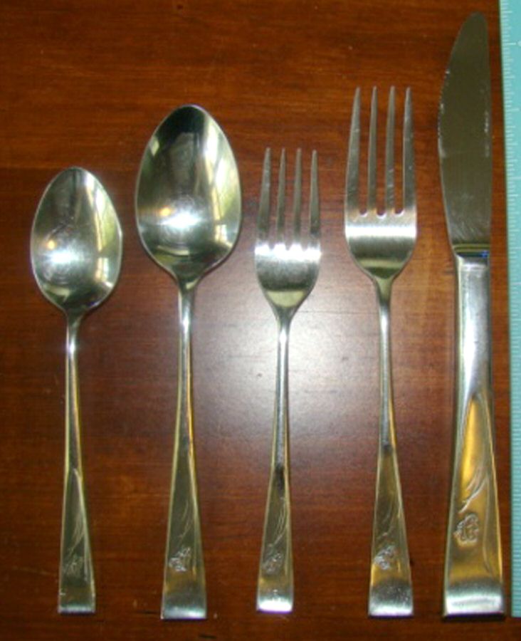 TWS490 (Stainless) Fork by Towle Silver-1