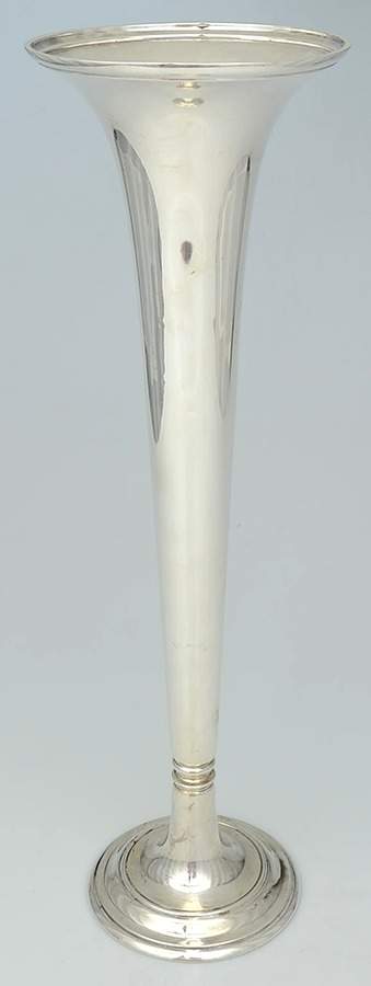 953 (Sterling, Hollowware) 20" Trumpet Vase by Tiffany & CO SILVER-1
