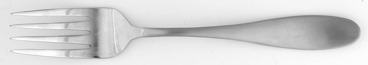 Satin Petal (Stainless) Individual Salad Fork by Towle Silver-1