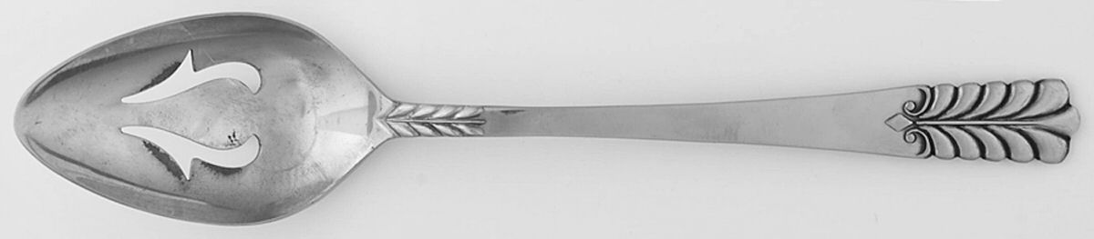 TWSTWS494 Pierced Tablespoon (Serving Spoon) by Towle Silver-1