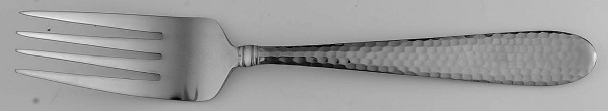 Logan Hammer Ring (Stainless) Individual Salad Fork by Towle Silver-1