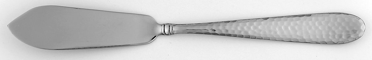 Logan Hammer Ring (Stainless) Flat Handle Master Butter Knife by Towle Silver-1