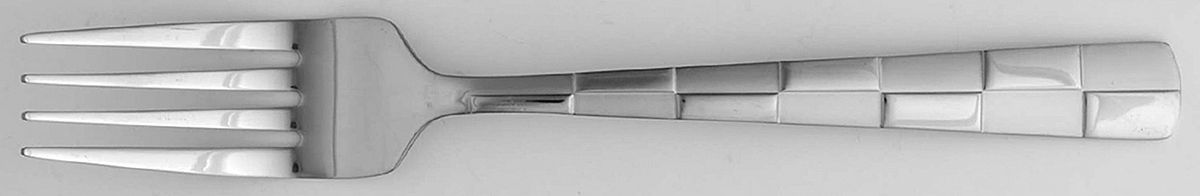 Checkered Frost (Stainless) Individual Salad Fork by Towle Silver-1
