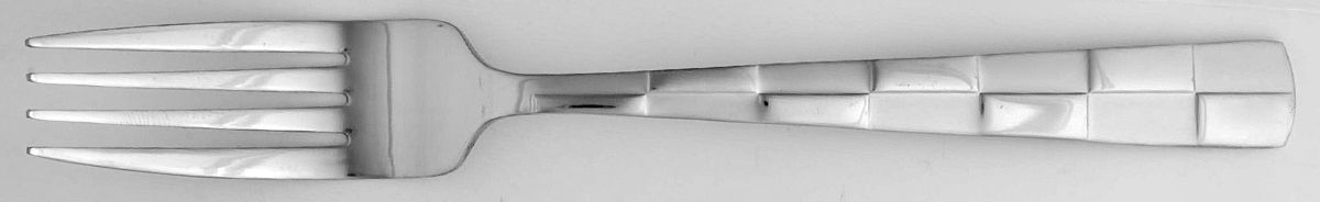 Checkered Frost (Stainless) Fork by Towle Silver-1