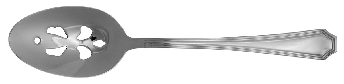 Tate (Stainless) Pierced Tablespoon (Serving Spoon) by Towle Silver-1