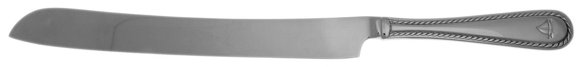 Nautical (Stainless) Wedding Cake Knife with Stainless Blade HC by Towle Silver-1