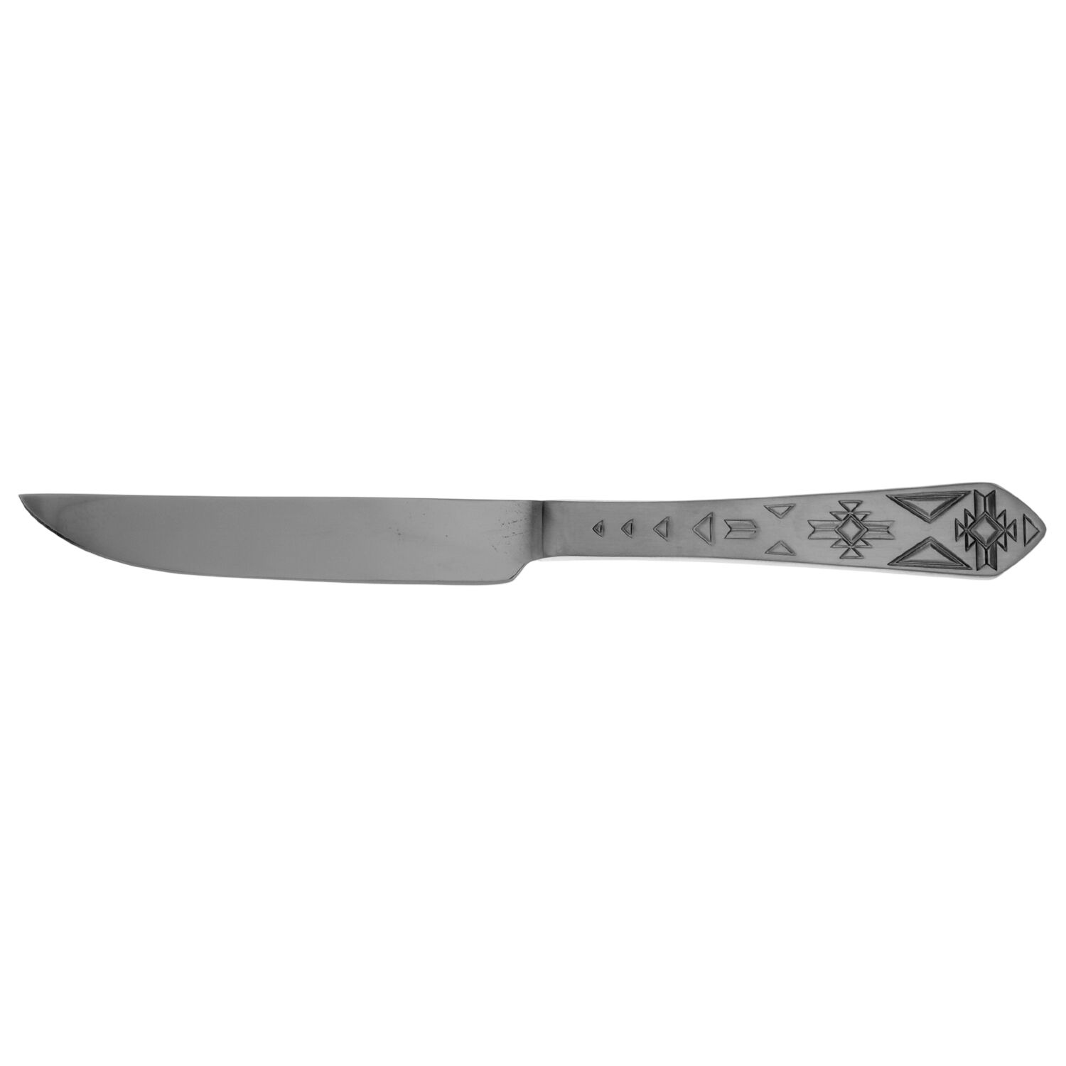 Pueblo (Stainless) Steak Knife Individual Hollow, No Serrate HC by Towle Silver-1