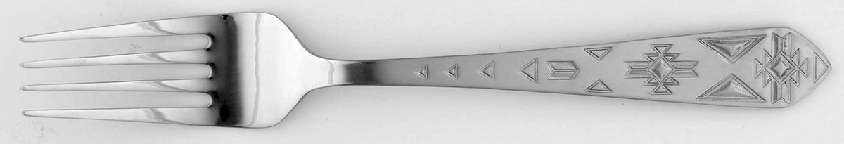 Pueblo (Stainless) Individual Salad Fork by Towle Silver-1