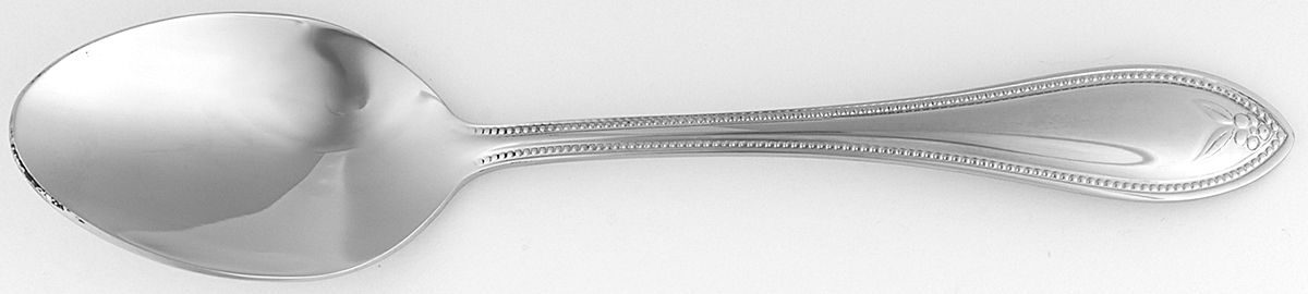 Old World Bead-Pointed Tip (Stainless) Place/Oval Soup Spoon by Temp-Tations-1