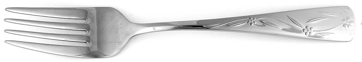 Old World Floral-Flat Tip (Stainless) Individual Salad Fork by Temp-Tations-1