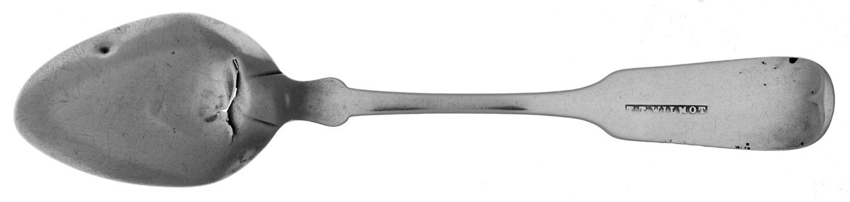 Coin Silver Flatware Teaspoon by T. T. Wilmot-2