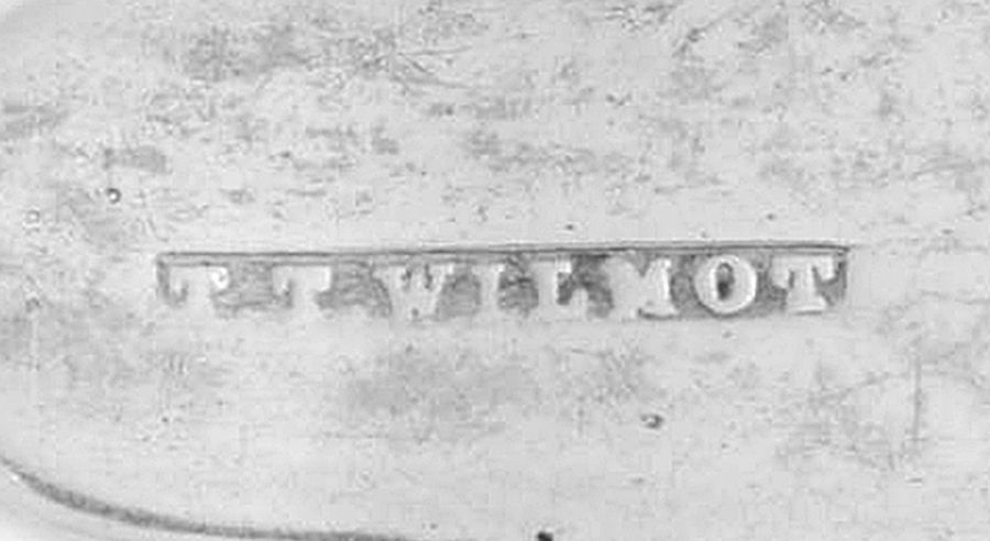 Coin Silver Flatware Teaspoon by T. T. Wilmot-3