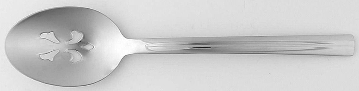 Gavin (Stainless) Pierced Tablespoon (Serving Spoon) by Towle Silver-1