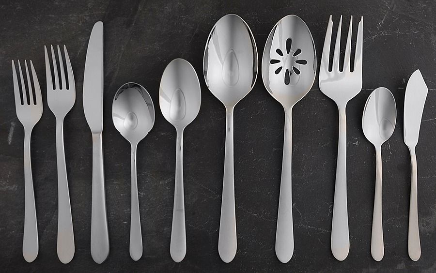 Alexander (Stainless) 45 Piece Set by Towle Silver-1