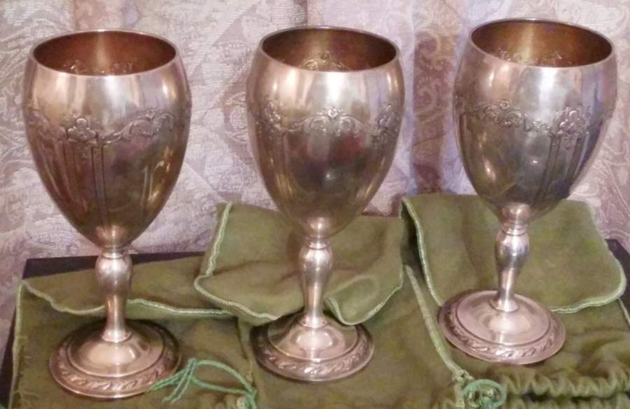 68380 (Sterling, Hollowware) Water Goblet by Towle Silver-1