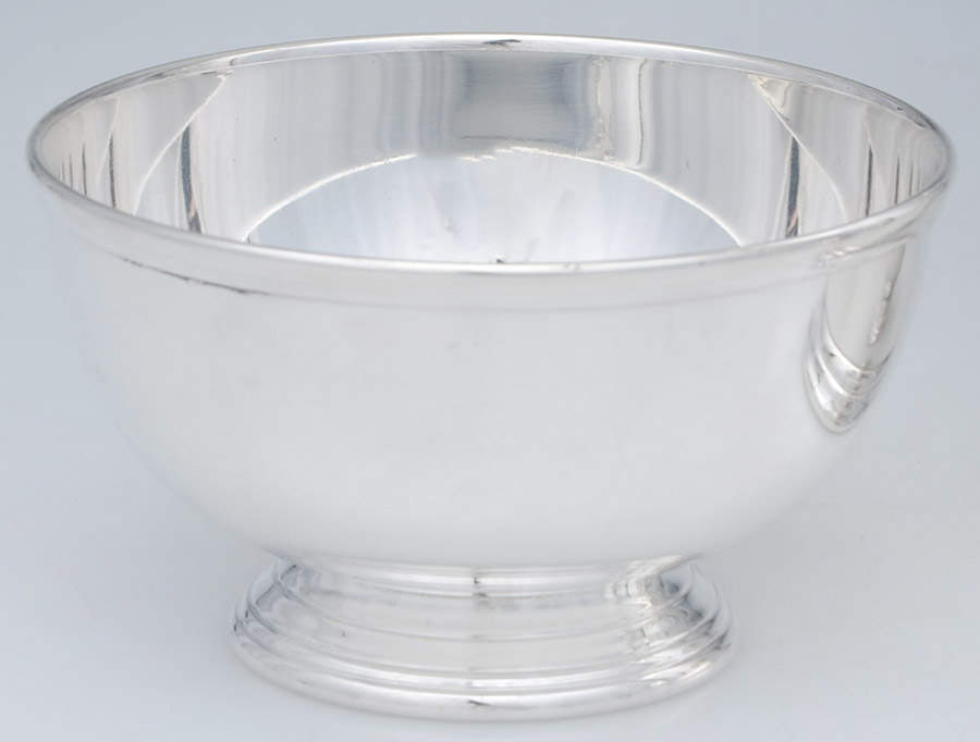 Georgian (Sterling, Hollowware) Open Sugar Bowl by Tuttle-1