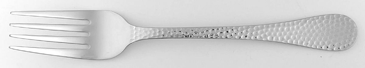 Continental Hammered (Stainless) Individual Salad Fork by Towle Silver-1