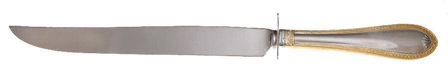 Sinclair Gold (Stainless) Carving Knife Small with Stainless Blade HC by Towle Silver-1